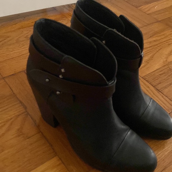 Rag & Bone Harrow black booties - Picture 6 of 17